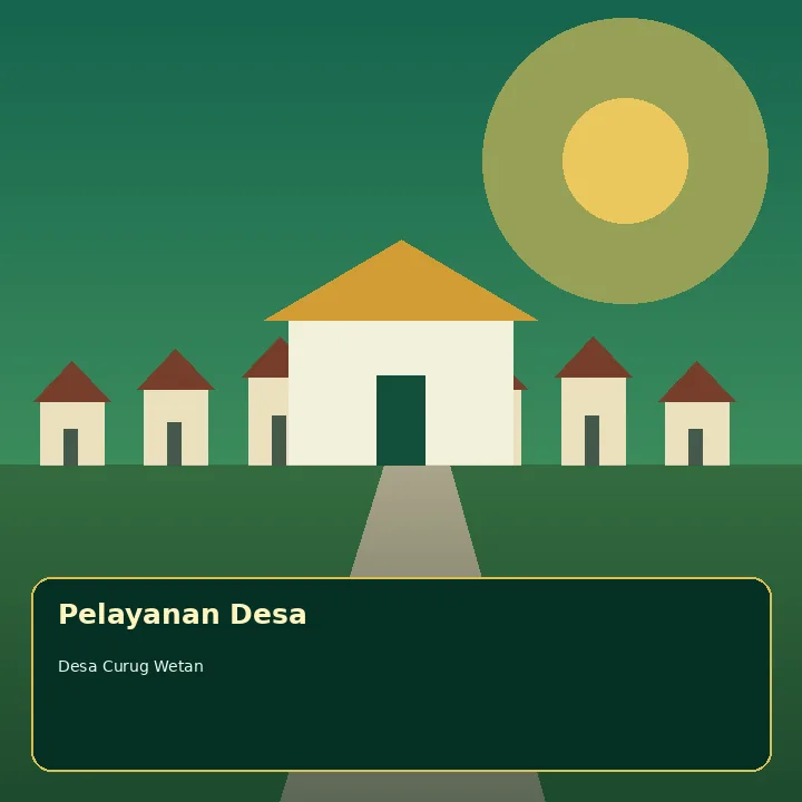 Ilustrasi pelayanan Desa Curug Wetan